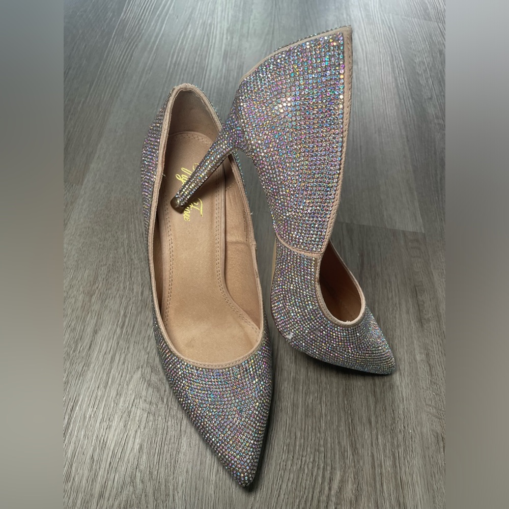 Stud high heels